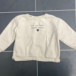 Zara sweatshirt